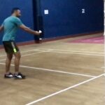 Rahul Bose Instagram - As I prepare for a friendly ‘Pentathlon’ (squash, tennis, badminton, table tennis and snooker), it’s clear what used to be my best racket sport is now my worst. Shattered by the badminton marker today. #milestogo #PentathlonPrep