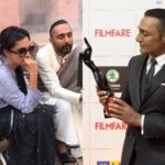 Rahul Bose Instagram - For most this was an annus horribilis. I have to say for me it was one of the best years of my career. #Bullbul released in the early days of the pandemic (there I am on set, sitting with its massively talented director, @anvita_dee ) and it garnered me my first @filmfare award at the end of the year. In the middle there has been filming for an English series with @netflix_in , a Hindi series and a Bengali series. Very satisfying. So, a happy new year. Remember, you never know what the future holds. Sometimes it can surprise you extremely pleasantly. Cheers.