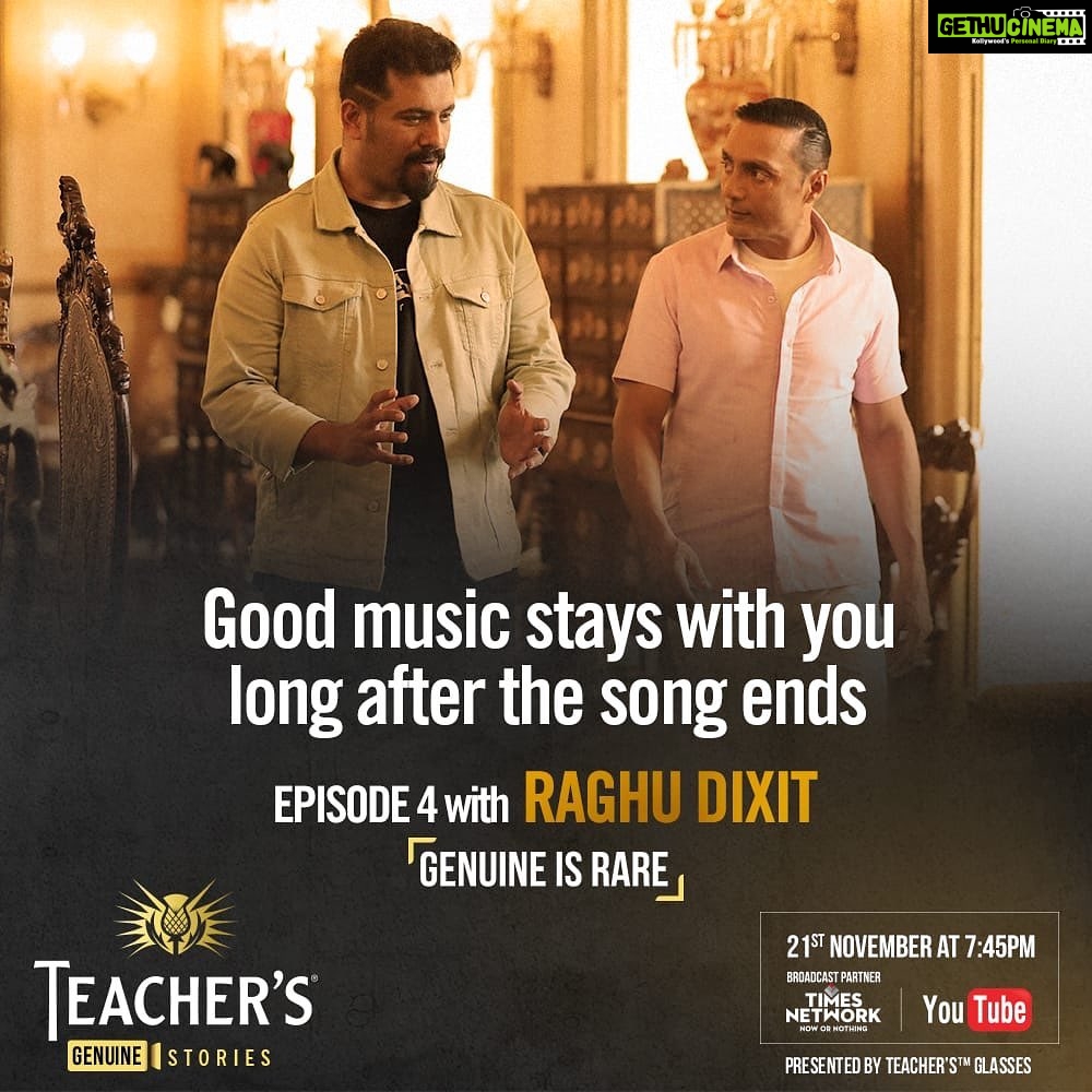 Rahul Bose Instagram - The Guardian calls him India’s biggest cultural export. A talented and rare artist, @raghudixit11 is India’s very own ‘folk rockstar’. Watch me in conversation with him TONIGHT at 7:45 PM on the fourth episode of #TeachersGenuineStories, only on @timesnow and Teacher’s Genuine Stories YouTube channel. #GenuineIsRare @teachers.in