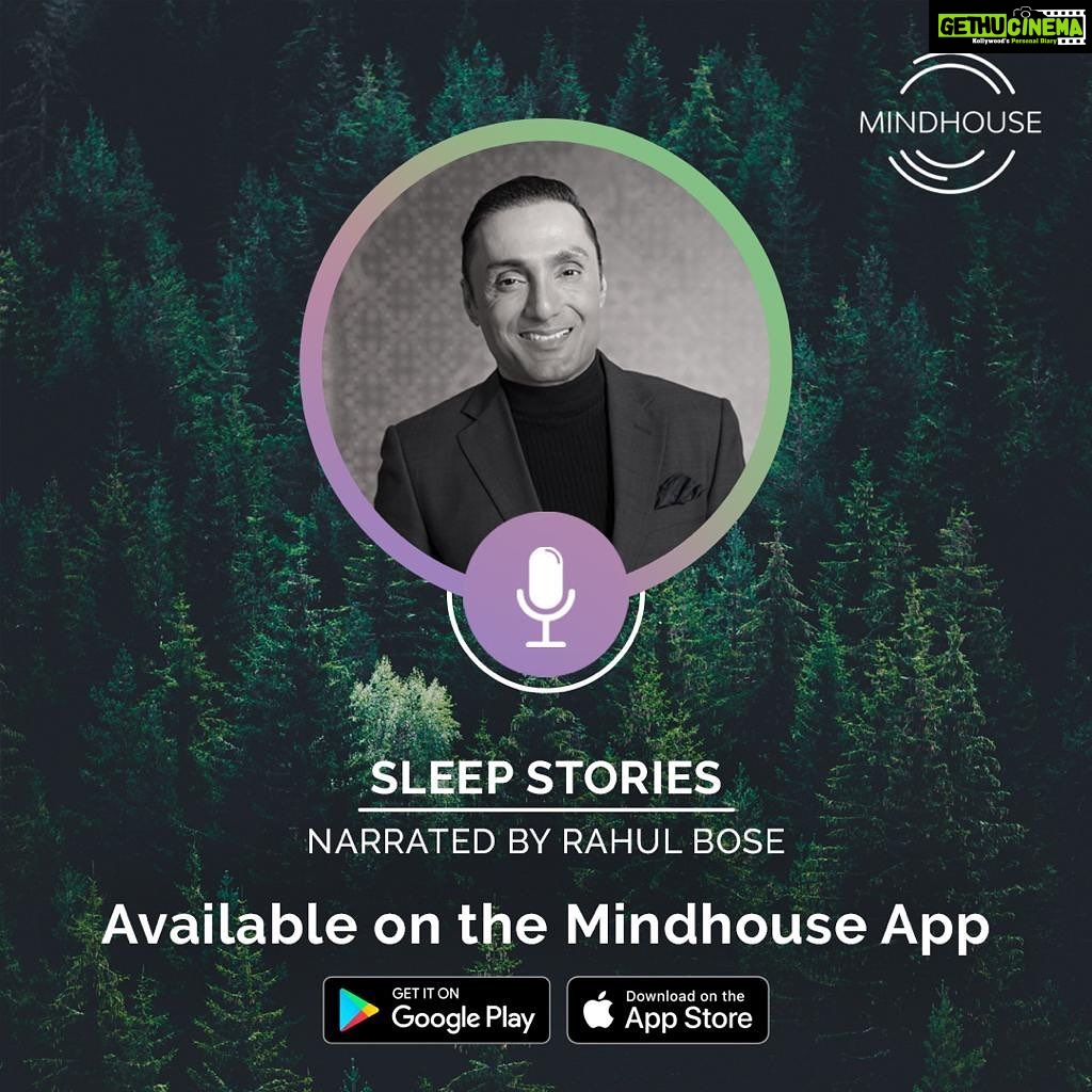 Rahul Bose Instagram - You’ve heard me on the big screen - you can now hear me at home as you unwind after a long day. I have voiced five all-new #sleepstories on the @mindhousehq app. Getting sleep that leaves you refreshed is one of the building blocks of happiness, and these thoughtfully crafted tales, woven with music that’s perfectly suited to soothe, are all you will really need for a good night’s rest. I enjoyed narrating these stories and I hope you enjoy them – download the app via the link in the @mindhousehq bio today!