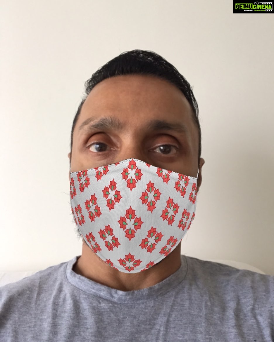 Rahul Bose Instagram - This is such a wonderful, timely initiative. Five designers have created masks to sell - the profits of which will, through @give_india , be channelled to seven NGOs across the country that directly fund the livelihoods of karigars and craftspersons. So please buy one or many and get #BehindTheMask for a cause @gqindia @vogueindia. Shop masks inspired by the designs of @taruntahiliani @manishmalhotraworld @anitadongre @rahulmishra_7 and @gauravguptaofficial on Myntra (@myntra). All profits will be donated to GiveIndia (@give_india).