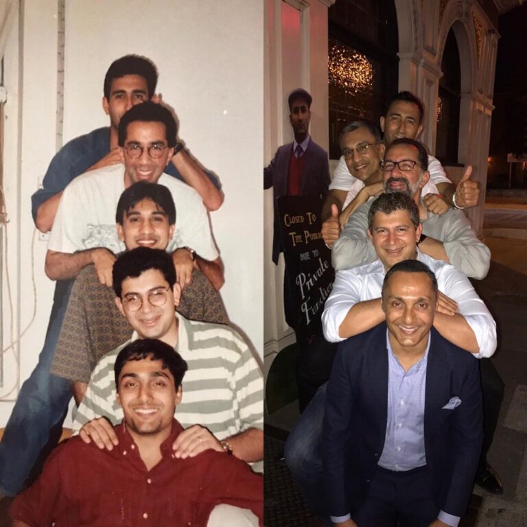 Rahul Bose Instagram - Five of us. 40 years. A school friendship. An instant, electric friendship full of food, sport, movies, summer holidays, heated argument and laughter. Everything taken for granted, nothing left unshared. It’s still the same. Except now there are four. No one prepared us for loss. Now we know. So here’s to the fifth who is even more fiercely in our hearts than when he was when he was in our midst. #HappyFriendshipDay May you be as blessed as I have been.