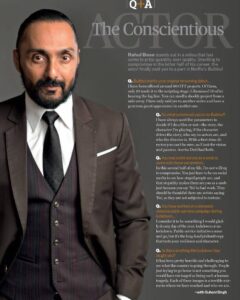Rahul Bose Instagram - Risen from the dead. Indraneel and Mahendra in @indiatoday talking about life, lockdown and the luminous @anvita_dee . #Bulbbul now streaming only on @netflix_in