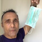 Rahul Bose Instagram – Found two face masks from the time I had got some while helping clean the race course during the Swacch Bharat Abhiyan drive. Was told they are a one time use. After climbing a personal best of 225 floors today, I can totally see that. #wetsuitwetmask #summerscuba #whoneedswater