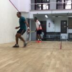 Rahul Bose Instagram – This is for all those who laugh at my tennis game. Am home! #squash #nowwearetalking #backhanddrills #nopainnogame