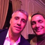 Rahul Bose Instagram - What do you do when you meet a footballing legend? Why, you cook pasta with him. With @hernancrespo #EventAmbassador of the @tskolkata25 See you at the run tomorrow!