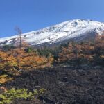 Rahul Bose Instagram - In the midst of typhoons and general inclement weather in and around #Japan , today was a phenomenally lucky day. #MtFuji in all it’s crystal clear glory. Two hour trek over volcanic rock and under leaves that are changing a thousand colours. #fujiinfall #oneoffthebucketlist