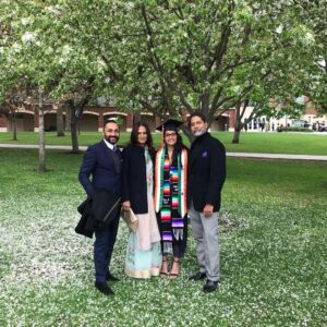 Rahul Bose Instagram - What a phenomenal 4 years, Alya Ansari. It was incredible being @macalestercollege and hearing your professors speak about you. 👏🏾💪🏾🙏🏾 @anuboseansari and @tariqansari6239 , you should be fully proud. * Bachelor of Arts Macalester College Class of 2019 * Summa cum Laude Media and Cultural Studies + Minor in Linguistics + Concentration in Critical Theory * Successfully defended Honours thesis entitled ‘Discursive Disruptions: Hybridity as historiographic method’ * Inducted into Phi Beta Kappa (top national honour society for science and liberal arts) * Media and Cultural Studies prize for Academic Excellence *Outstanding Senior - Department of Multicultural Life * Member of the Macalester Varsity track team #embarassinglyprouduncle #GraduationDay @alyaimsorry