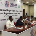 Rahul Bose Instagram - Two excerpts from the @rugbyindia press conference yesterday in conjunction with @sports_odisha in #Bhubaneshwar. I talk about the enviable quality of infrastructure at the National Rugby Camp for men and women given to us by the Govt of Odisha and #KIIT as well as the state’s plans to open a high performance centre for rugby. Fantastic news! Thank you @naveen_odisha . 💪🏾👏🏾🙏🏾