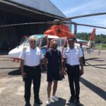 Rahul Bose Instagram - Chopper ride Port Blair- Mayabunder- Port Blair. (1. Take off. 2. Over primeval forest and ocean. 3. Landing. 4. Thank you Nirmal Rai and fellow pilot, for getting me there and back in one piece.) #Mayabunder is way up in the #MiddleAndamans Breathtaking journey. Brilliant skies, glittering seas, jeweldrop islands. #adventureofitsown #littlebirdinthesky #toheavenandback