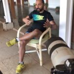 Rahul Bose Instagram - In this @rugbyworldcup year the team @cnnvision did a story on Indian rugby and decided to shoot me while I shot my foot and mouth off. @worldrugby @rugbyindia #gettingmykicks #wingingit #rugby #getintorugby