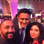 Rahul Bose Instagram – In the midst of some of the most jaw dropping wedding celebrations, lots of laughs and the search for chocolate. @anil.kumble and #Chetana See you soon in your neck of the woods.