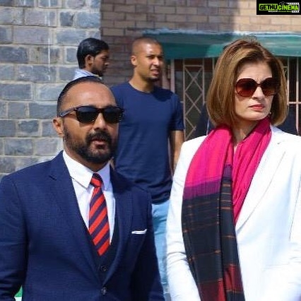 Rahul Bose Instagram - It was a perfect morning for football. #ChiefGuest at #DelhiGirlsFootballLeague the brainchild of @cequinindia and their inspirational founder #SaraPilot Been marvelling at their work to #KickStartEquality for the last decade. #Delhi #winter #sunshine #goldengoal