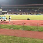 Rahul Bose Instagram - At the #OpeningCeremony of the #AsianRugby7s for Girls U18 at the #KalingaStadium in #Bhubaneshwar The Indian squad and 11 other countries marched past the Honourable Chief Minister of Odisha @naveen_odisha and our special guest Asian Games #goldmedallist #heptathlete @swapna_barman96 who could not have been a better role model to be present amongst girls seeking to make their mark on the international sporting stage. Took me back to my first international tournament for India in Singapore, at the Asian Championships 1998. Go India! #goosebumps #playingforyourcountry #passion #pride #oneoftheluckyfew