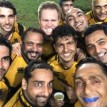 Rahul Bose Instagram - Before I post the clips from the @espnindia piece on me, here are a few images from the game on Saturday. Post game : with my team #BombayGymkhana (youngest 17, oldest 51 no prizes for guessing who 🙄); with the opposition captain, Anwar; with the opposition team #Magicians . One, waiting on the wing for the game to restart. And one image from our pregame chat. #comebackchronicles #51isjustanumber #timetravelbackwards #rugby #thegreatestteacher #everythingyoueverwanted