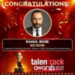 Rahul Bose Instagram – So this happened today. It has always been fun meeting poets, musicians, dancers, open mic practitioners, street artists, etc. But chatting with them and getting to know their stories has been a deeper pleasure. As always, for me the award is in recognition of the passion and hard work of the team. 🙏🏾 @mytalenttrack
@relianceentertainment
@beamsuntory @publicisgroupe
@namitishere
@sayantaniraybardhan
@clapcurators.com @Sidmo1 See you next season!