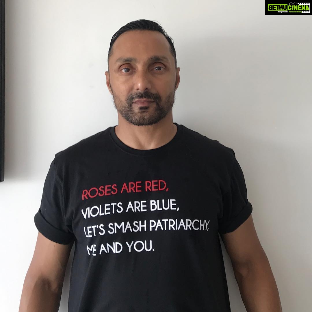 Rahul Bose Instagram - Look what came in the mail. A timeless message from @thesouledstore on the perfect day. It’s going to be a long, hard battle, but there will be only one winner. #equality #freedomtochoose #internationalwomensday #dissolvepatriarchy #stopmisogyny #endviolenceagainstwomen