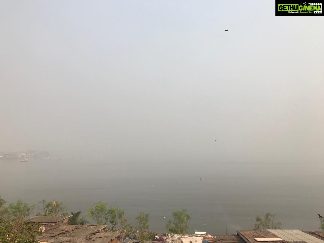 Rahul Bose Instagram - It’s my favourite festival of the year but this is easily the most polluted #Holi ever. Happy holi. Without the sea link. #fires #smoke #theremustbeabetterway