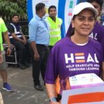 Rahul Bose Instagram - Historic moment for us! At the start of today’s @tatamummarathon with students from #CathedralSchool and #JBPetit who raised money for @HEAL_01 my foundation dedicated to the eradication of #childsexualabuse. Will post videos from the run and the kids’ reactions at the end! @procamrunning