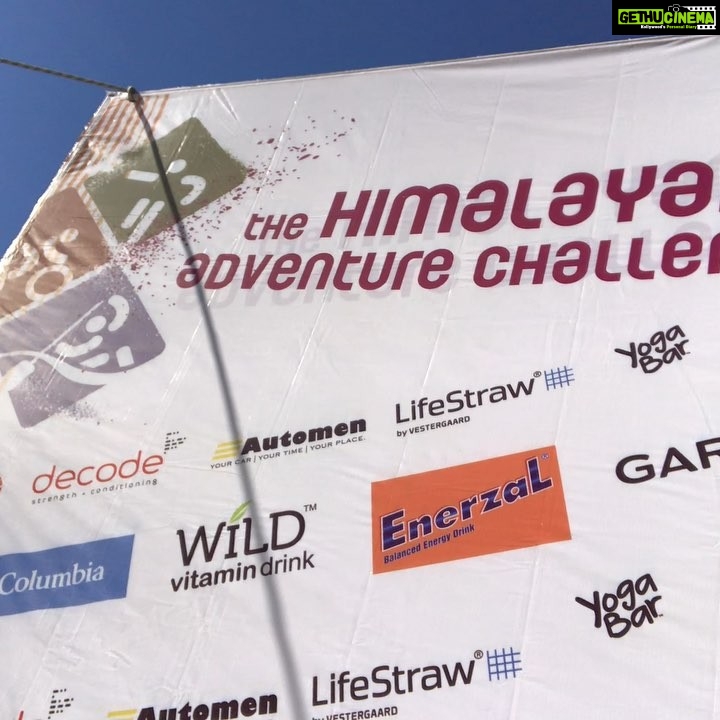 Rahul Bose Instagram - On Sunday we started at 7.30 am. This is 6 hrs and 5 min later. At the finish line of the #himalayantriathlon #50K I sound remarkably composed but had temporarily shut out the madness of my muscles screaming with pain as I recorded this. After all, you don’t make it as an actor just like that, right. #HimalayanAdventureChallenge #mountainbiking #kayaking #trekking @hacrace17