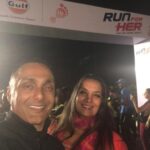 Rahul Bose Instagram - With the magnificent (and seriously funny) #shabanaazmi at the #midnightrun for women at BKC last week. #reclaimthenight #illgoout #nofilter Organised by the fantastic #AksharaCentre