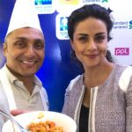 Rahul Bose Instagram - With the always uber delightful @gulpanag at the #SCMM #PastaParty Please note : that is NOT my (spectacular) fusilli #aglioolio