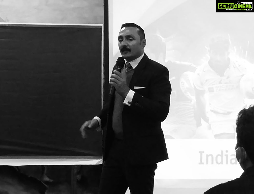 Rahul Bose Instagram - Thank you to all representatives of the states who attended the Rugby India Symposium for Excellence (RISE) held @kiituniversity in #Bhubaneswar . The future of Indian rugby rests on all your capable shoulders. (And thank you for patiently listening to my opening address!) Photographs courtesy Santanu Saikia from Assam. @rugbyindia