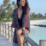 Rakul Preet Singh Instagram – Smile away !! It’s free therapy💕💕 #islandlife 🏝 JW Marriott Maldives Resort & Spa