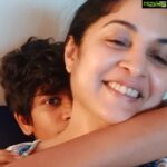 Ramya Krishnan Instagram – Quarantine bonding…stay home stay safe 😊😊 #motherson Chennai, India