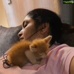 Ramya Krishnan Instagram – Power nap with my Nala 💖💖