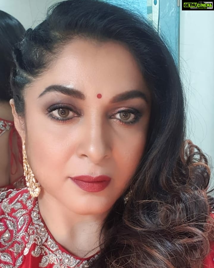 Ramya Krishnan - 72.7K Likes - Back to another fun-filled shoot for #BBJodigal #staysafeeveryone #wearamask #getvaccienated #happyweekendeveryone