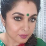 Ramya Krishnan Instagram – Waiting for the shot in the caravan
Makeup myself and hair Manohar #shootlife #happyme