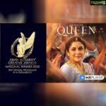 Ramya Krishnan Instagram - Elated that #Queen won Best Original Series at Singapore’s Asian Acadamy creative awards on the very same day we started filming-December 5th! Competing against shows across all Asian countries. A shoutout to team #Queen. @mxplayer @menongautham @murugesanprasad #Reshmaghatala and all involved. Content wins! Looking forward to the filming of Season 2 soon. #ShakthiSeshadri