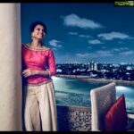 Ramya Pandian Instagram - #skyisthelimit Let’s all dream big ☺️ PC: @nani_thedesigner Bawa♥️ in love with ths pic with the #cottoncandyclouds 😍thank you Costumes: @label_ts_official Residency Towers Chennai