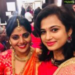 Ramya Pandian Instagram – With sweetie @vijiknr ❤️🤗