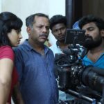 Ramya Pandian Instagram - Working still from my next movie #aandhevadhai with #director Thaamira sir and #codirector Arun sir🎞📽#behindthescenes #shooting #shootingspot #tamilcinema #kollywood #mynext