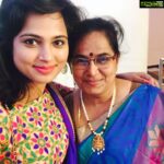 Ramya Pandian Instagram – With AMMA👩‍👧❤️