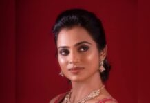 Ramya Pandian Instagram - REGAL ♥️ Outfit @magnoliaabyvaaniraghupathy Styling @vaaniraghupathyvivek Photography @waranyogesh_v Jewellery partner @kirtilalsonline Hair & Make up @salomirdiamond #ramyapandian