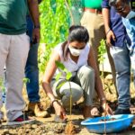 Ramya Pandian Instagram - In collaboration with Rotary club and @communitreeindia, we are actively working towards achieving the goal of planting 25,000 saplings. As the first step we have successfully planted 1000 saplings opposite to tidel park, Chennai. To be associated with the Greater Chennai Corporation Commissioner Mr. Gagandeep Singh Bedi and the Greater Chennai Corporation Deputy Commissioner Mr. Simranjeet Singh has been a great privilege and honor. #savenature #ramyapandian