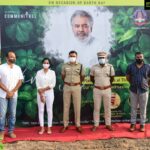 Ramya Pandian Instagram - As a tribute to Vivek sir, we've planted 59 saplings at SP office thiruvallur... He has been an inspiration to me and I promise to continue the legacy that he has left behind. He will live in our hearts always! Thank you @communitreeindia and thank you so much Aravindhan sir Superintendent of police Thiruvallur district 🙏🏻 Happy Earth day💚