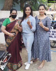 Ramya Pandian Instagram - "The ballot is stronger than the bullet"
-Abraham Lincoln

Please cast your vote

#tnelections2021 
#voteforchange