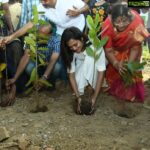 Ramya Pandian Instagram - We all love mother nature. Let's do our bit and contribute to the wellness of our planet. Sowing seeds does not cost much. Plant a tree, see them grow and blossom, develop a sense of kinship with them. Partnering with @communitreeindia @hafizrkhan #AIEMA We've planted 140 saplings as a means of expressing our love for nature on this valentines day. A kind request - Let's distribute saplings as return gifts during functions and birthdays. It's a small step towards sustainability. #happyvalentinesday #AIEMA #communitree #lovefornature #individualsocialresponsibility