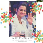 Ramya Pandian Instagram - A big Thank You for all the love, support and votes! #gethufans