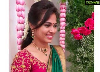 Ramya Pandian Instagram - #traditional #saree #pet #ramyapandian Styling @sundari_designer Blouse @label_ts_official Jewellery @original_narayanapearls
