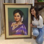 Ramya Pandian Instagram – Thank you @sia.gifts for the beautiful painting 😍❤ Thanks for your love time and efforts 🙏🏻
I love this Art work ❤

#ramyapandian