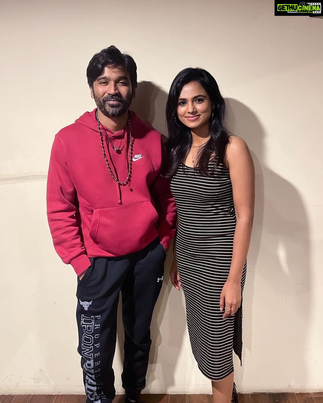 Ramya Pandian Instagram - @dhanushkraja Sir your journey in the industry has been inspirational and I will always look upto you. With your incredible work ethic and your talent, you make us all proud. Very happy for the release of your next Bollywood movie #atrangire sir. Itโs a cute love magic on screen .Best wishes to you and the team ๐ @saraalikhan95 @akshaykumar @arrahman #dhanush #prideoftamilcinema
