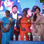 Ramya Pandian Instagram - Thanks for the love #annaiveilankannicollege ... happy to be a part of #astrol19... you girls made me feel so special ❤️❤️ love you Thanks for the custom made saree and blouse @sundari_designer Accessories : @original_narayanapearls #ramyapandian
