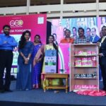 Ramya Pandian Instagram - Thank you Geo India foundation for honouring me with #wonderwomen award on #womensday ... felt even more happy to receive this from PadmaSingh Isaac-Chairman of Aachi group of companies and Santhosham-Chairman of VGP group of companies ... special part about yesterday’s event is that they launched sanitary bank (sanitary napkin vending machine and napkin disposal machine ) for the underprivileged girls .. what more can I ask for on a women’s day celebration .. Thank you @priya_jemima for inviting me and kudos to your team for organising such an event with a noble cause ..