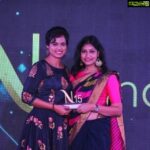 Ramya Pandian Instagram - Happy to be a part of @nakshatra.15 ... we all gathered for a good cause; installing sanitary napkin vending machines in government schools ... students energy and initiative is always great and welcoming ... #srm #dgvaishnav Costumes : @label_ts_official Accessories : @original_narayanapearls PC: @cal_me_vr_official