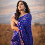 Rashmi Gautam Instagram – Saree from @anvitha_collections 
P.c @sandeepgudalaphotography 📸